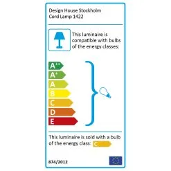 Design House Stockholm Cord Lamppu -valaistuskauppa 38740 01 04 04 9a27ffd2b6