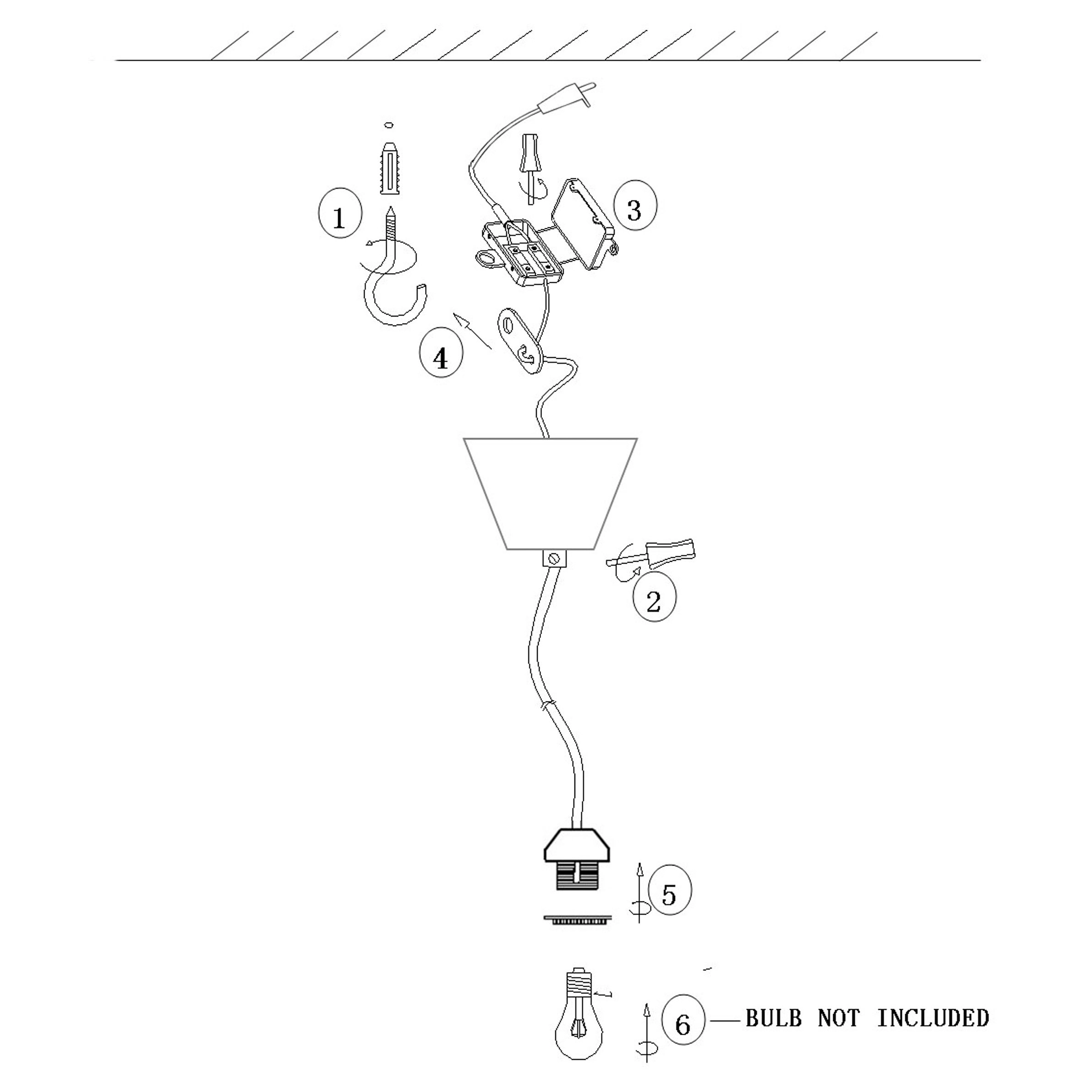 Globen Lighting Lampun Ripustinsarja Sisätiloihin IP20 4 Globen Lighting Lampun Ripustinsarja Sisätiloihin IP20 - Image 2