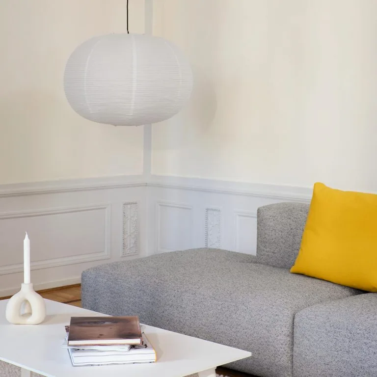 Hay Rice Paper -lampunvarjostin Ellipse 4 Hay Rice Paper -lampunvarjostin Ellipse - Image 2