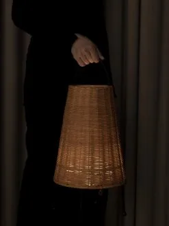 Ferm LIVING Porti Braided -pöytävalaisin 50 Cm -valaistuskauppa 579137 01 44 EnvironmentImage 5d782250e4