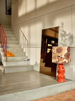 HKliving Grand Lampunjalka Glazed Orange -valaistuskauppa 579824 01 41 EnvironmentImage d74380c179