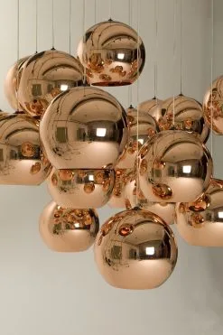 Tom Dixon Copper Round -riippuvalaisin LED Ø 25 Cm 9 Tom Dixon Copper Round -riippuvalaisin LED Ø 25 Cm -valaistuskauppa 581660 01 71 ProductImageCollection 5cbd37d872