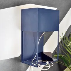 Globen Lighting Box Seinävalaisin -valaistuskauppa Box vagglampa morkbla miljo e6523be1d3