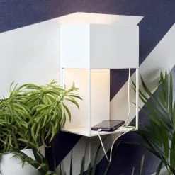 Globen Lighting Box Seinävalaisin -valaistuskauppa Box vagglampa vit miljo 2d672beacf