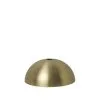 Ferm LIVING Collect Lampunvarjostin -valaistuskauppa Collect dome brass 5050a12751