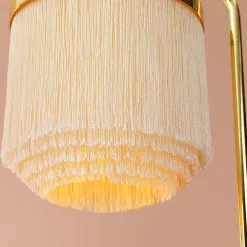 Warm Nordic Fringe Lattiavalaisin 14 Warm Nordic Fringe Lattiavalaisin -valaistuskauppa Fringe golvlampa cream white detail 0278454b24
