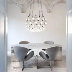 Luceplan Mesh Kattovalaisin -valaistuskauppa mesh pendel miljo3 7b37d2603b